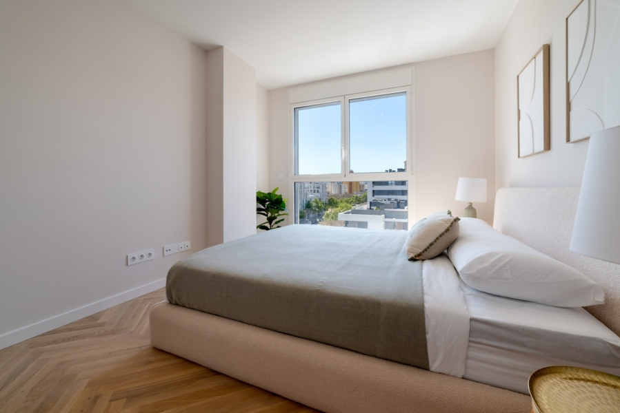 Newly built penthouse for sale in Palma with sea views and private roof terrace